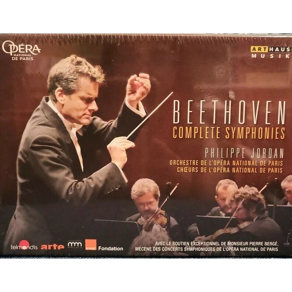 Beethoven OPERA DE PARIS Symphonies 4 DVD Philippe Jordan Paris Art Haus Musik